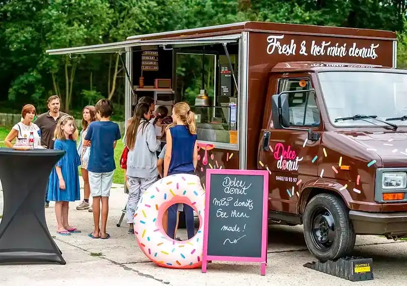 High-Quality Donut Machines and Makers 14 Donut Food Truck