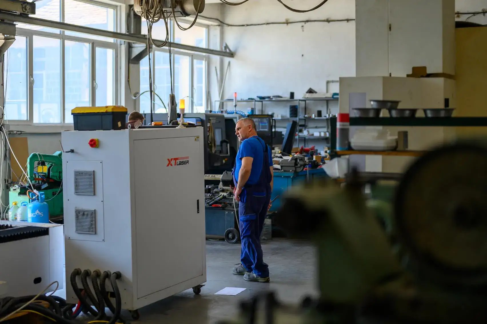 About Us: Experts in Manufacturing 3 Laser prep work by Dimitar