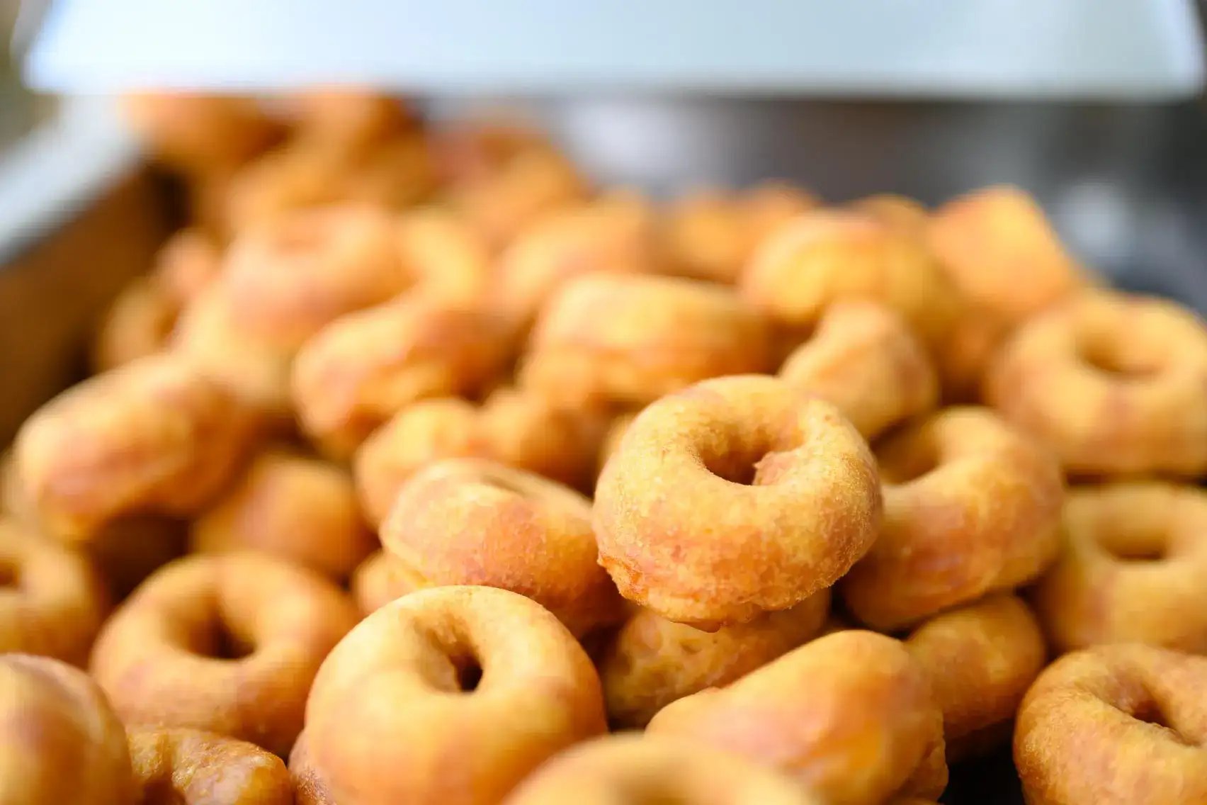 About Us: Experts in Manufacturing 2 Mini donuts from MP3 testing